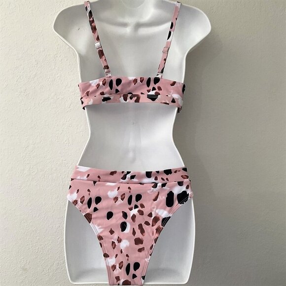 SNAKESKIN BRAZILIAN TWO PIECE BIKINI - Picture 5 of 9